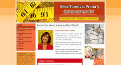 Desktop Screenshot of krejcovstvi-tumova.cz